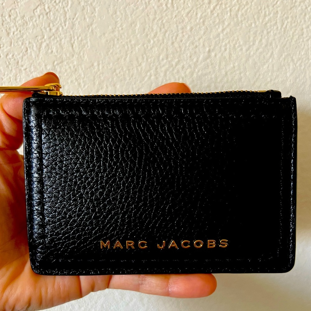 Marc Jacobs leather ID wallet